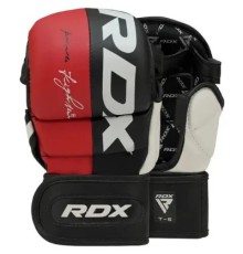 Рукавички для MMA RDX T6 Plus Rex Red L (GGR-T6R-L+)