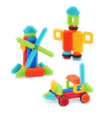 Конструктор Battat серії Bristle Blocks - Будівельник, 36 деталей (BT3099Z)