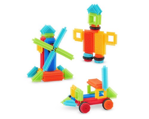 Конструктор Battat серії Bristle Blocks - Будівельник, 36 деталей (BT3099Z)
