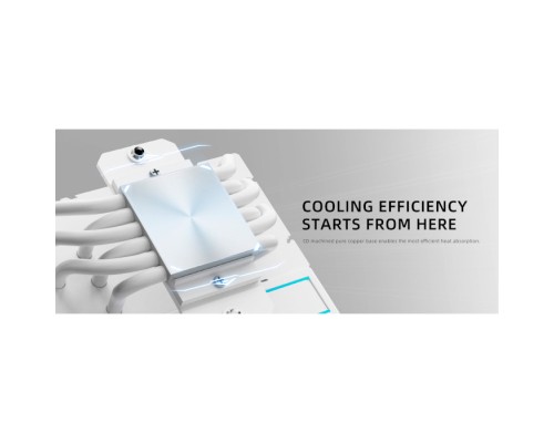 Кулер до процесора ID-Cooling Frozn A610 ARGB White (FROZN A610 ARGB White)