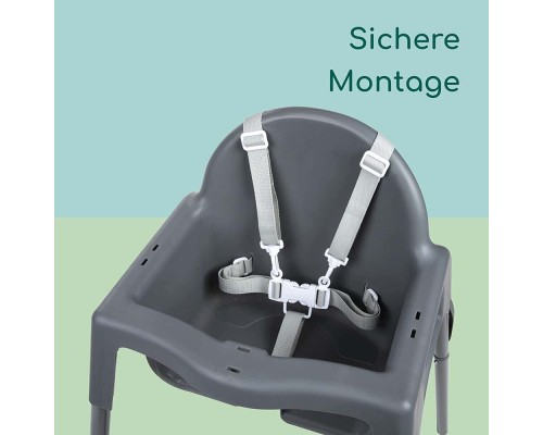 Стілець для годування Bebe Confort MEELY DARK GREY (2712551210) Стілець для годування Bebe Confort MEELY DARK GREY (2712551210)