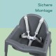 Стілець для годування Bebe Confort MEELY DARK GREY (2712551210)