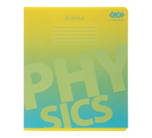 Зошит ZiBi предметний GRADIENT 48 аркушів клітинка, фізика (ZB.1702-15)