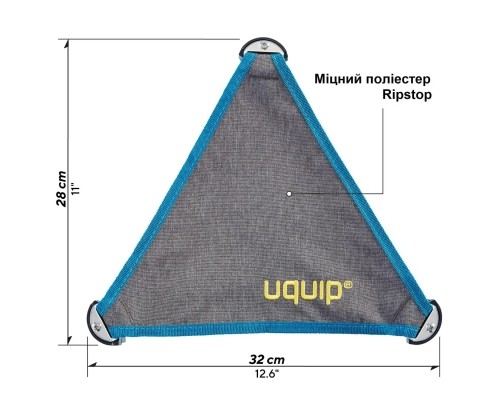 Стілець складаний Uquip Trinity L Grey (244033)