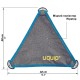 Стілець складаний Uquip Trinity L Grey (244033)