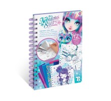 Набір для творчості Nebulous Stars Скетчбук Фантазійне мистецтво з фольги (11025)