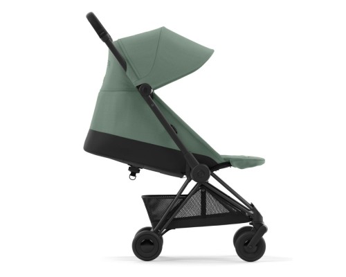 Коляска Cybex Coya Matt Black Leaf Green (522004355)