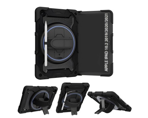 Чохол до планшета BeCover Horizontal handle Apple iPad 10.2 2019/2020/2021 Black (712150)