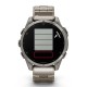 Смарт-годинник Garmin fenix 8 47mm, AMOLED, Saph, Ti/Bare/Graphite w/TiBand,Excl, GPS (010-02904-40)