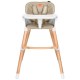 Стілець для годування Lionelo KOEN BEIGE SAND (LO-KOEN BEIGE SAND)