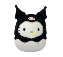 М'яка іграшка Squishmallows Хеллоу Кітті в образі Куромі 20 см (SQSN00388)