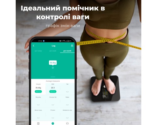 Ваги підлогові AENO BS2S (ABS0002S)