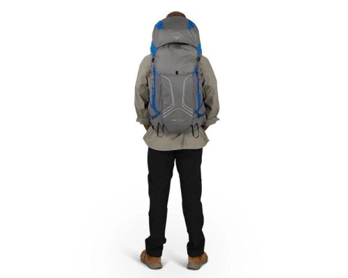 Рюкзак туристичний Osprey Exos Pro 55 dale grey/agam blue - S/M - сірий (009.3298)