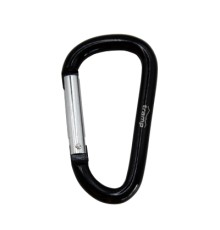 Карабін туристичний Tramp Набір 10 шт без муфти 7 cм Black (UTRA-301-black)