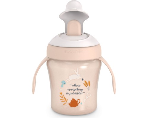 Поїльник-непроливайка Suavinex Wonderland чашка з носиком, 200 мл,+6 міс рожева (402788)