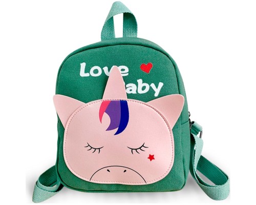 Рюкзак дитячий Evo-kids Small Unicorn-2 Green (2418-19 Green Unicorn-2)