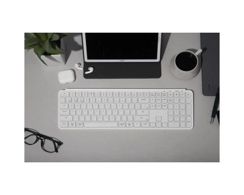 Клавіатура Keychron B6 Pro Wireless/Bluetooth/USB UA Ivory White (B6P-K8-UA)