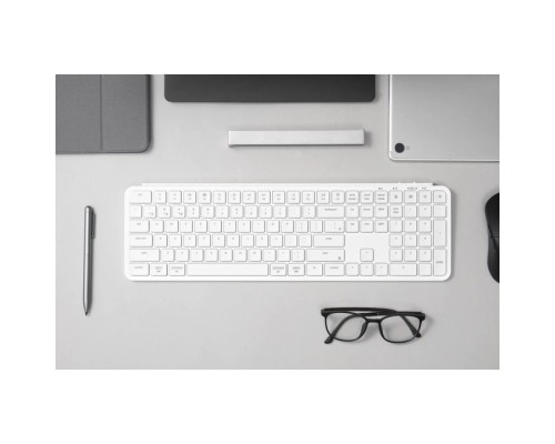 Клавіатура Keychron B6 Pro Wireless/Bluetooth/USB UA Ivory White (B6P-K8-UA)