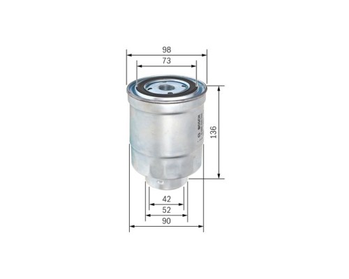 Фільтр паливний Bosch 0986450508