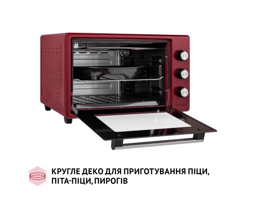 Електропіч Perfelli MIRAGE 37 RED