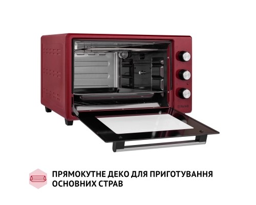 Електропіч Perfelli MIRAGE 37 RED
