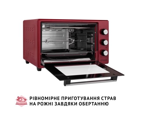 Електропіч Perfelli MIRAGE 37 RED