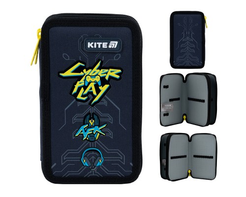 Пенал Kite 623 Cyber, 2 відділення (K25-623-4)