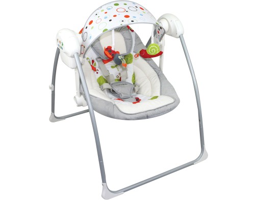 Крісло-гойдалка FreeON RELAX White-Grey (60700)