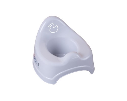 Горщик Tega Baby з музикою DUCK light gray (PO-072-122)