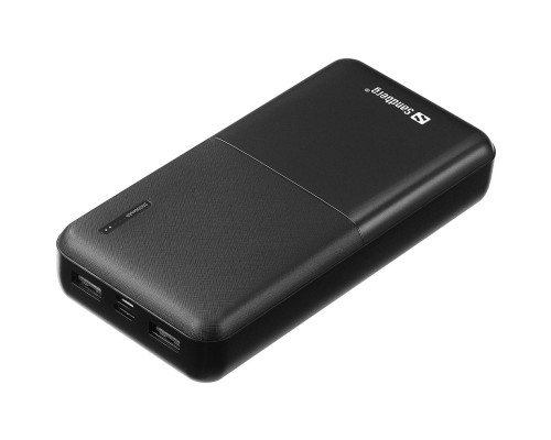Батарея універсальна Sandberg 20000mAh, Saver, USB-C, Micro-USB, output: USB-A*2 Total 5V/2.4A (320-42_)