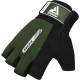 Рукавички для фітнесу RDX W1 Half Army Green Plus M (WGA-W1HA-M+)