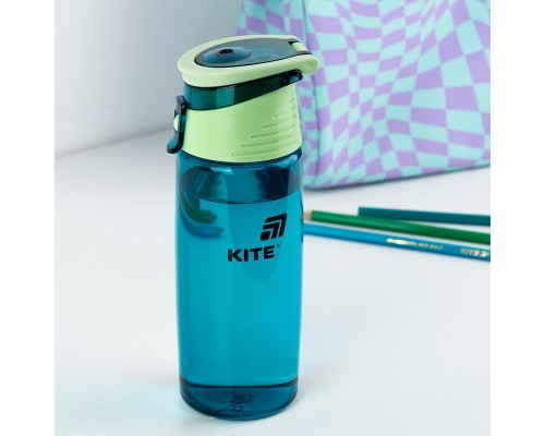 Поїльник-непроливайка Kite 550 мл, смарагдова (K25-401-2)
