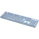 Клавіатура Canyon HKB-W01 Silent Wireless UA Blue (CNS-HKBW01BL)