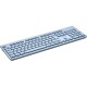 Клавіатура Canyon HKB-W01 Silent Wireless UA Blue (CNS-HKBW01BL)