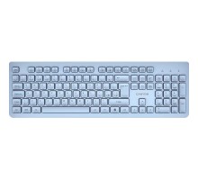 Клавіатура Canyon HKB-W01 Silent Wireless UA Blue (CNS-HKBW01BL)