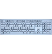 Клавіатура Canyon HKB-W01 Silent Wireless UA Blue (CNS-HKBW01BL)