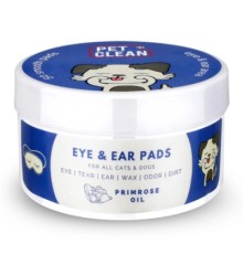 Вологі серветки для тварин Pet Clean PET EYE/EAR WIPES для гігієни очей та вух 50 шт (8939111099202)