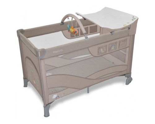 Дитячий манеж Espiro DREAM 109 BEIGE FUN (5906724205408)