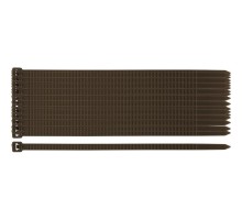 Стяжка Neo Tools 50шт, пластик, 4.8х160мм, коричнева (15-978)