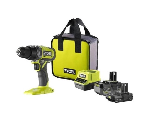 Шуруповерт Ryobi ONE+ RDD18-2C415S 18V, 1х4Ah, 1х1.5Ah, 52Нм, 450/1750об/хв 1.3кг сумка (5133005612)