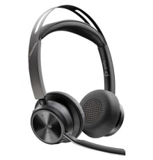 Навушники Poly Voyager Focus 2 MS Stereo USB-C + USB-C/A Adapter + Charging Stand Black (9T9J6AA)