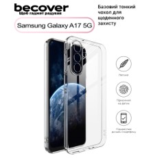 Чохол до мобільного телефона BeCover Silicone Samsung Galaxy A17 5G SM-A176 Transparent (713690)