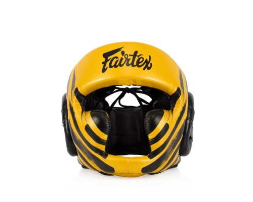 Боксерський шолом Fairtex HG16 Gold XL (HG16_XL_Gold)