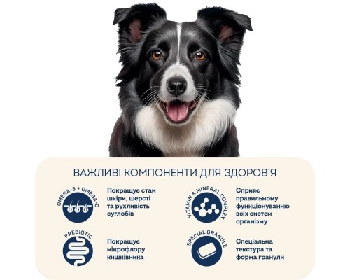 Сухий корм для собак Home Food ADULT MEDIUM/MAXI For active adult and junior dogs з ягням та рисом 10 кг (4820235020453)