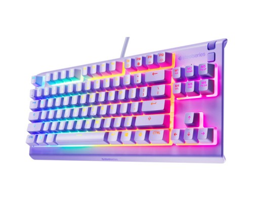 Клавіатура SteelSeries Apex 3 TKL USB UA Lavender (64940)