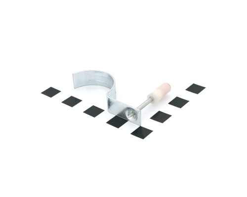 Цвяхи Voltronic монтажні піроксилінові 7,3х43мм, затискач для труб Ø35мм, 70 шт (YT-PMNMini32)