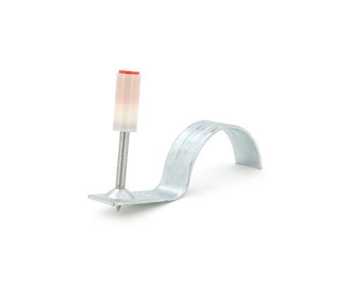 Цвяхи Voltronic монтажні піроксилінові 7,3х43мм, затискач для труб Ø35мм, 70 шт (YT-PMNMini32)