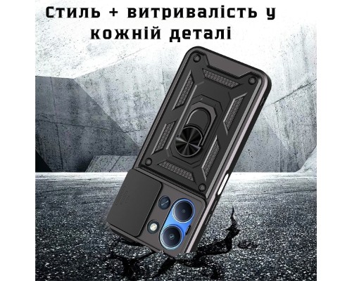 Чохол до мобільного телефона BeCover Military Xiaomi Redmi 15С 4G/5G Black (713925)