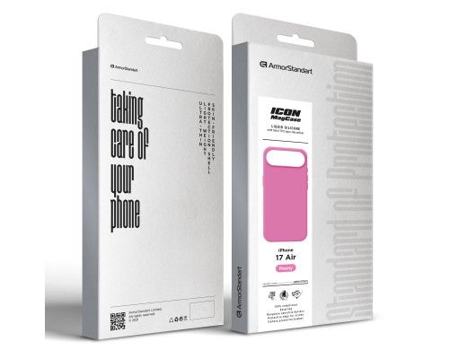 Чохол до мобільного телефона Armorstandart ICON2 MagCase Apple iPhone 17 Air Peony (ARM87081)