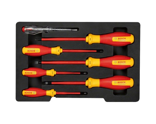 Викрутка Bosch Professional, (SL/PH), VDE, 7 шт (1.600.A02.NF7)